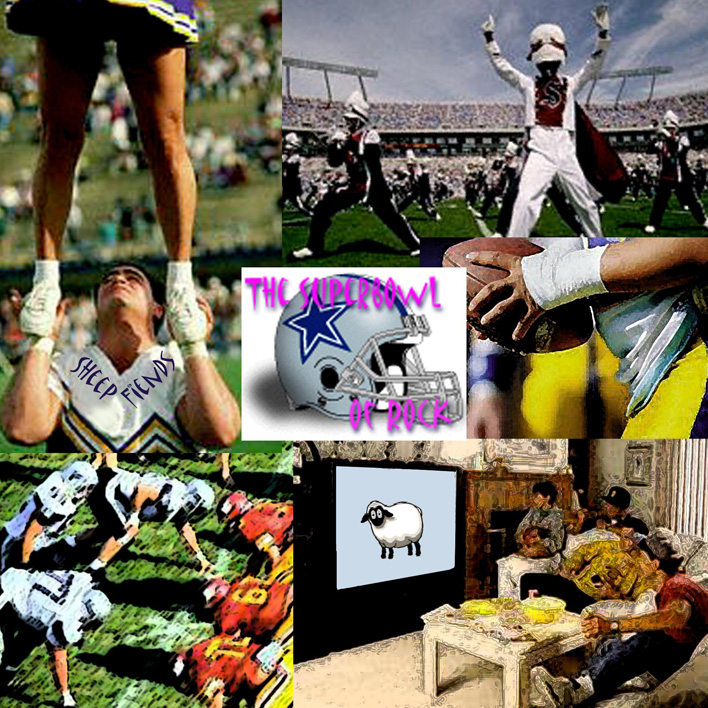 Sheep Fiends - The Superbowl of Rock cover art